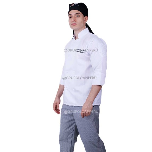 Uniforme para Chef Completo | Camisón, Pantalón y Gorro Giribaldi